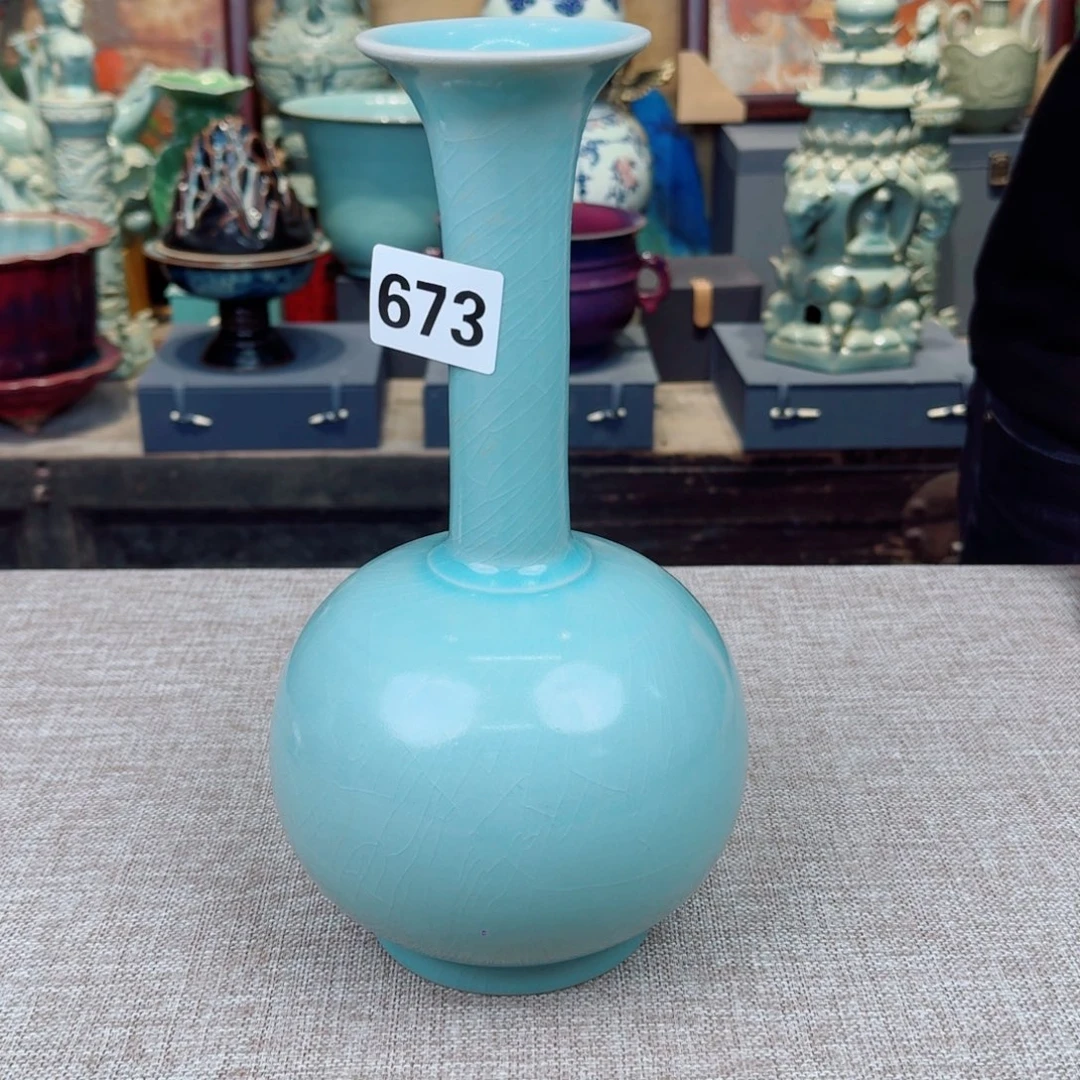 摆件陶瓷旧藏摆件