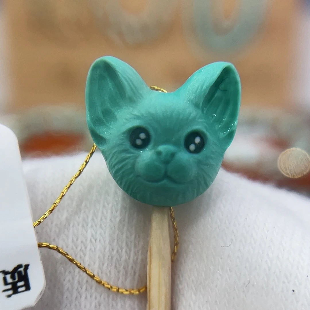 未镶嵌绿松石珠宝奇石