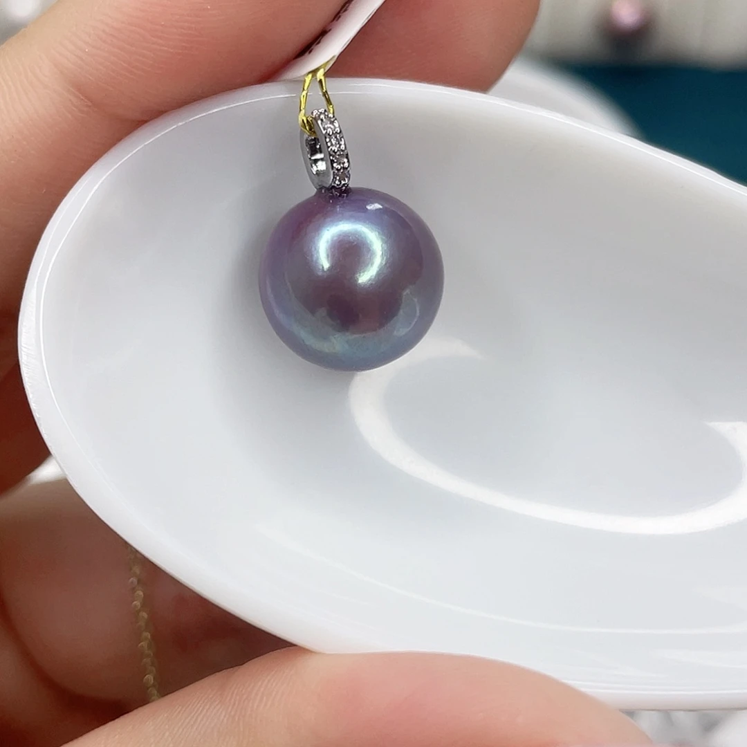 淡水珍珠未镶嵌吊坠(赠链)