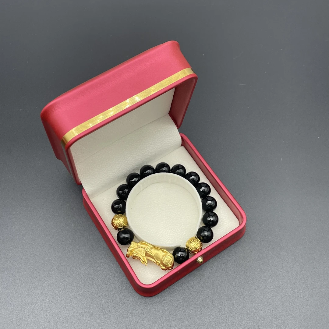 合金手链 【貔貅手串】男士貔貅手链金钱珠手链 六字真言佛珠手串