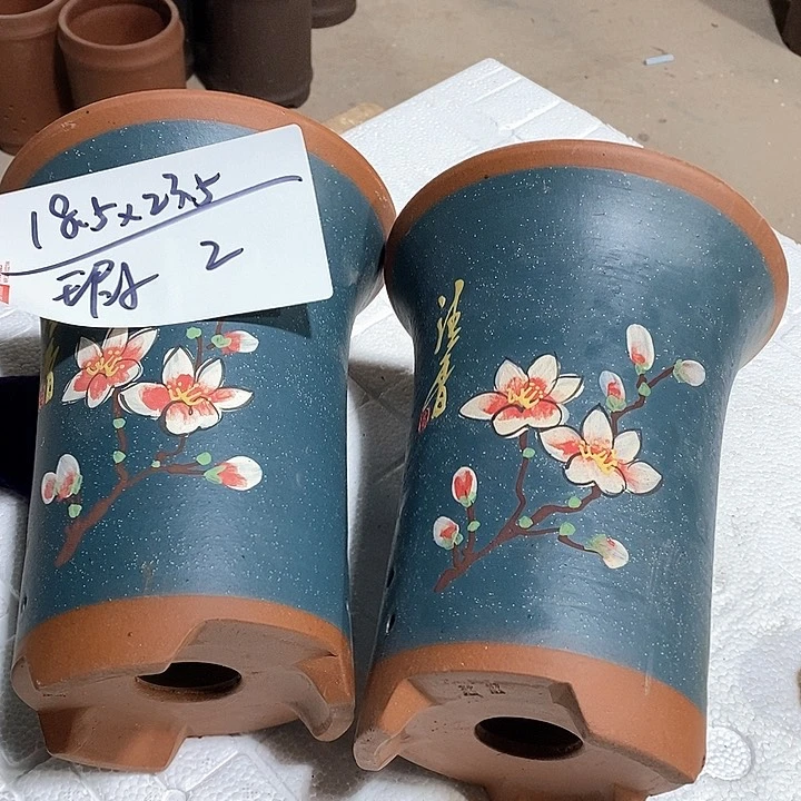 紫砂花盆紫砂花盆