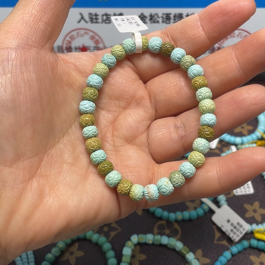 绿松石未镶嵌珠宝奇石013