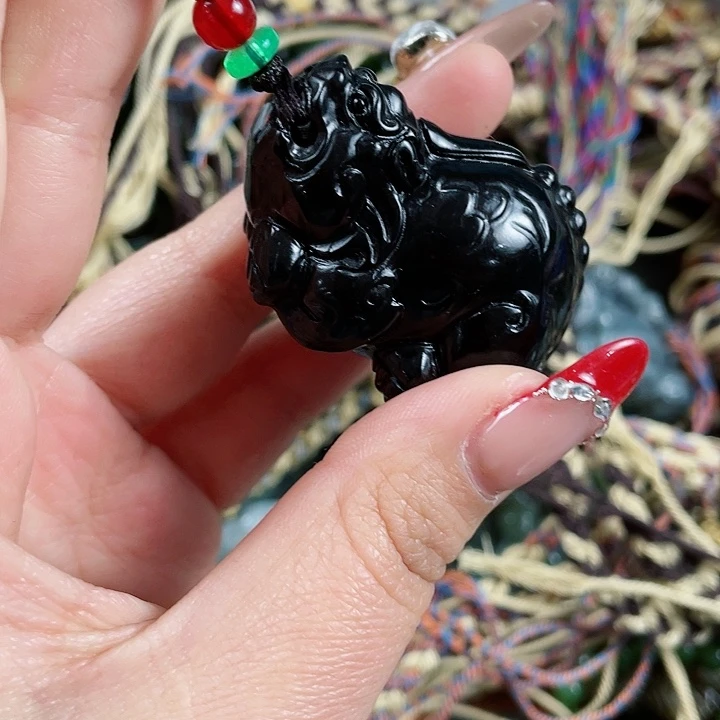 和田玉把件未镶嵌