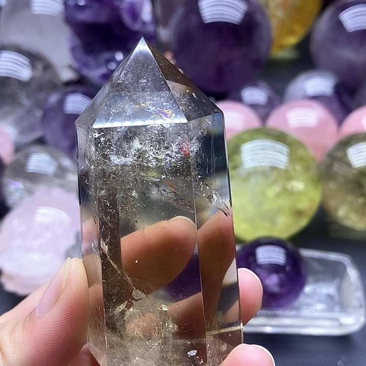 水晶未镶嵌大型摆件（非配饰）5013黄水晶