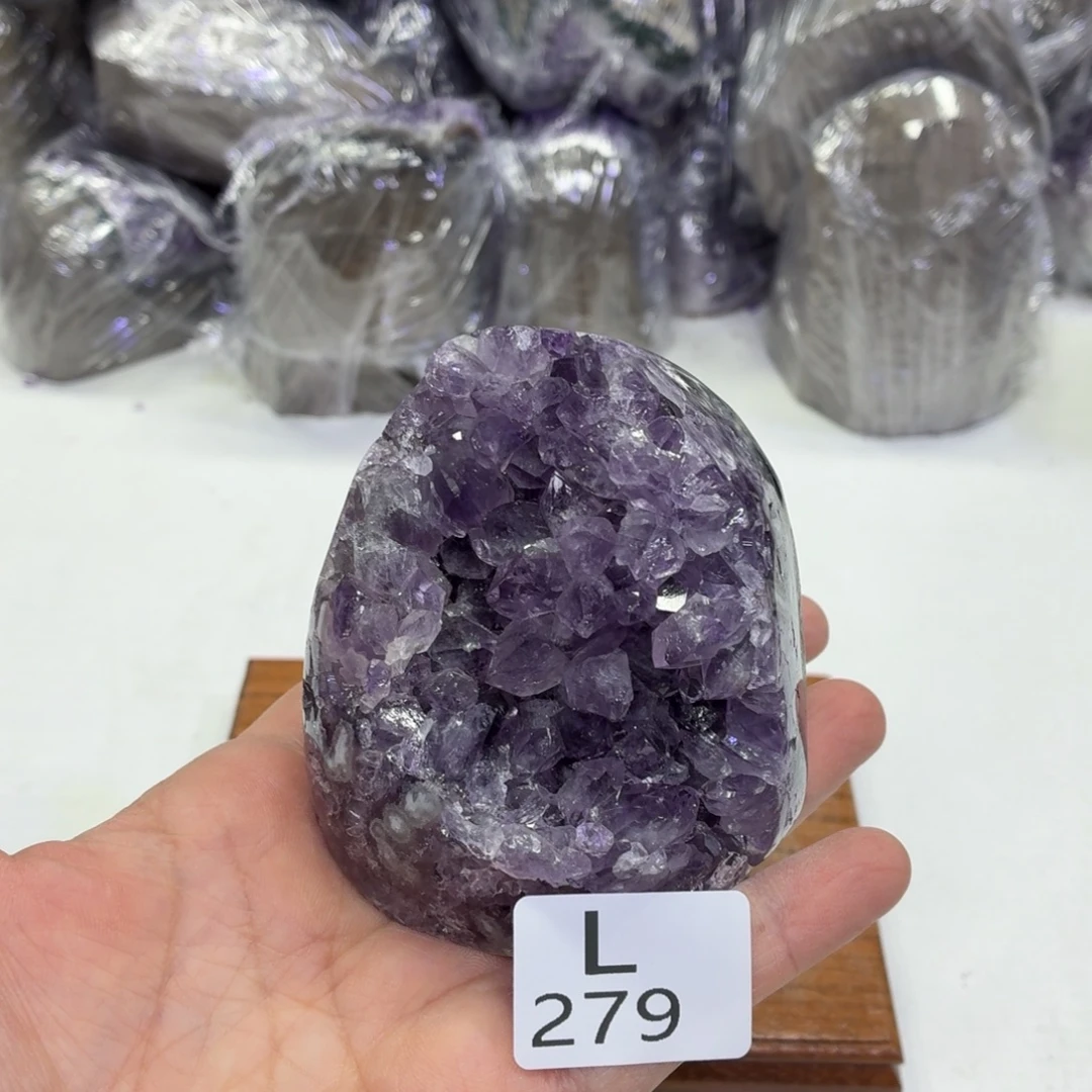 摆件未镶嵌水晶天然紫水晶