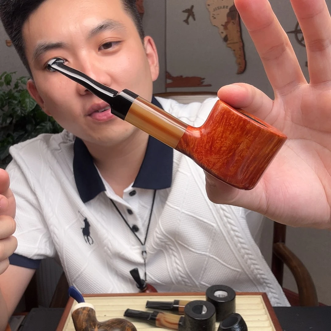 香榧木D*-意大利进口石楠木烟斗