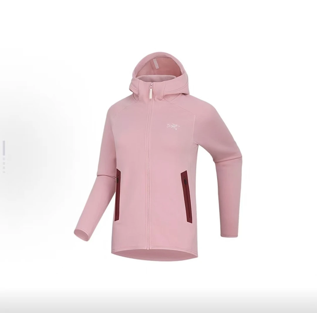【乘峰】KYANITE HOODY 品牌小logo纯色保暖透气绒感外套 女款14