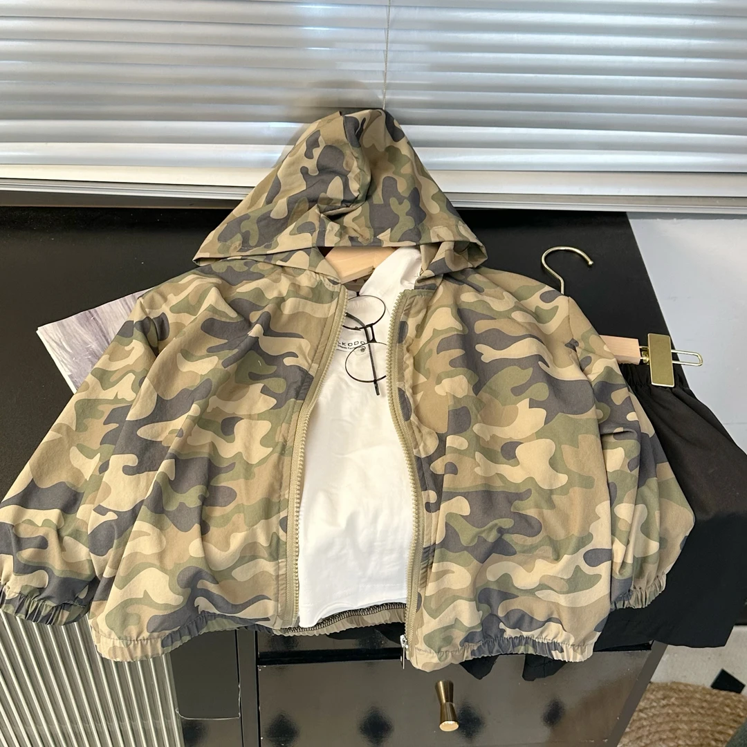 夏季新款开衫空调房凉快防晒长袖男童女童中大童款薄款上衣