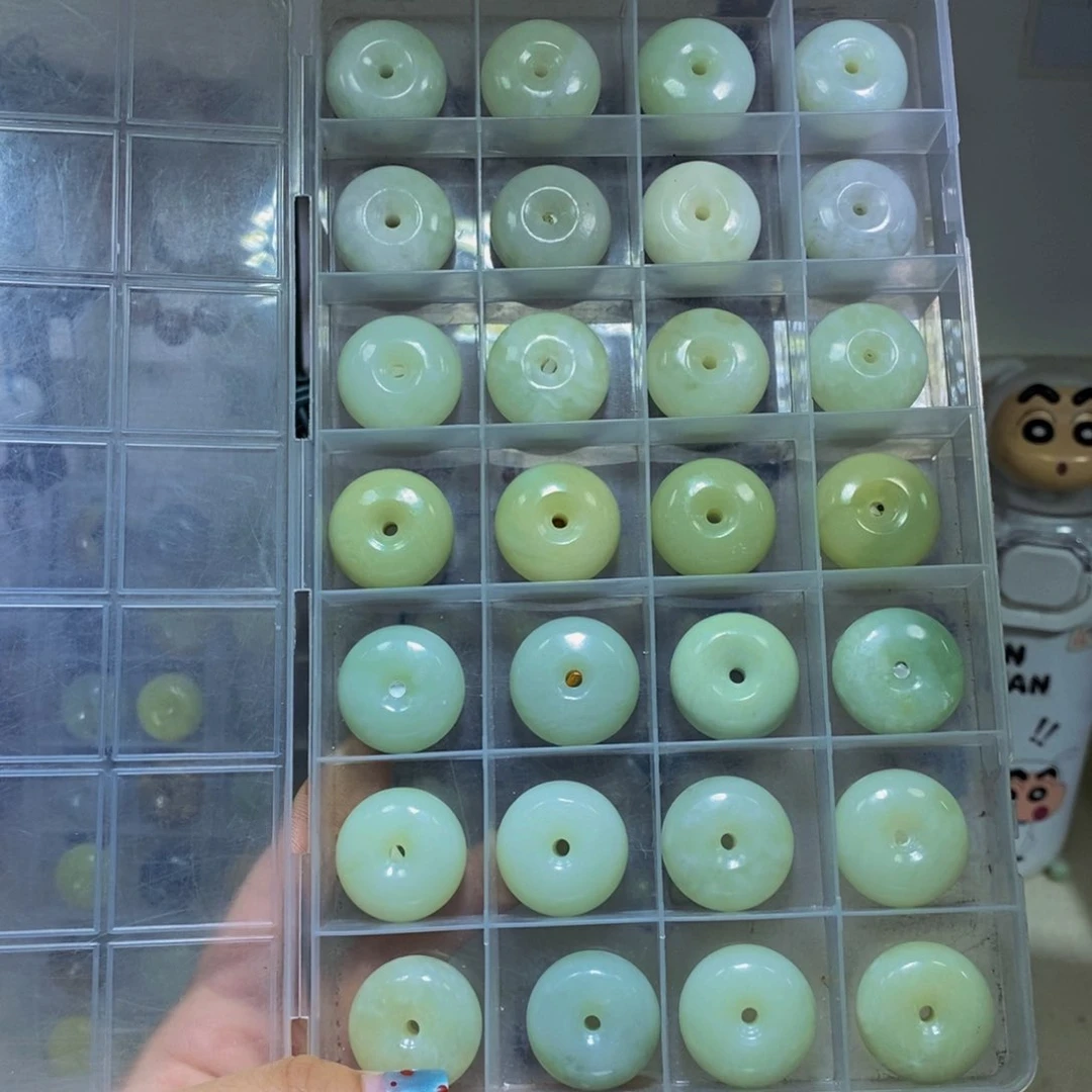 蛇纹石玉未镶嵌毛衣链40