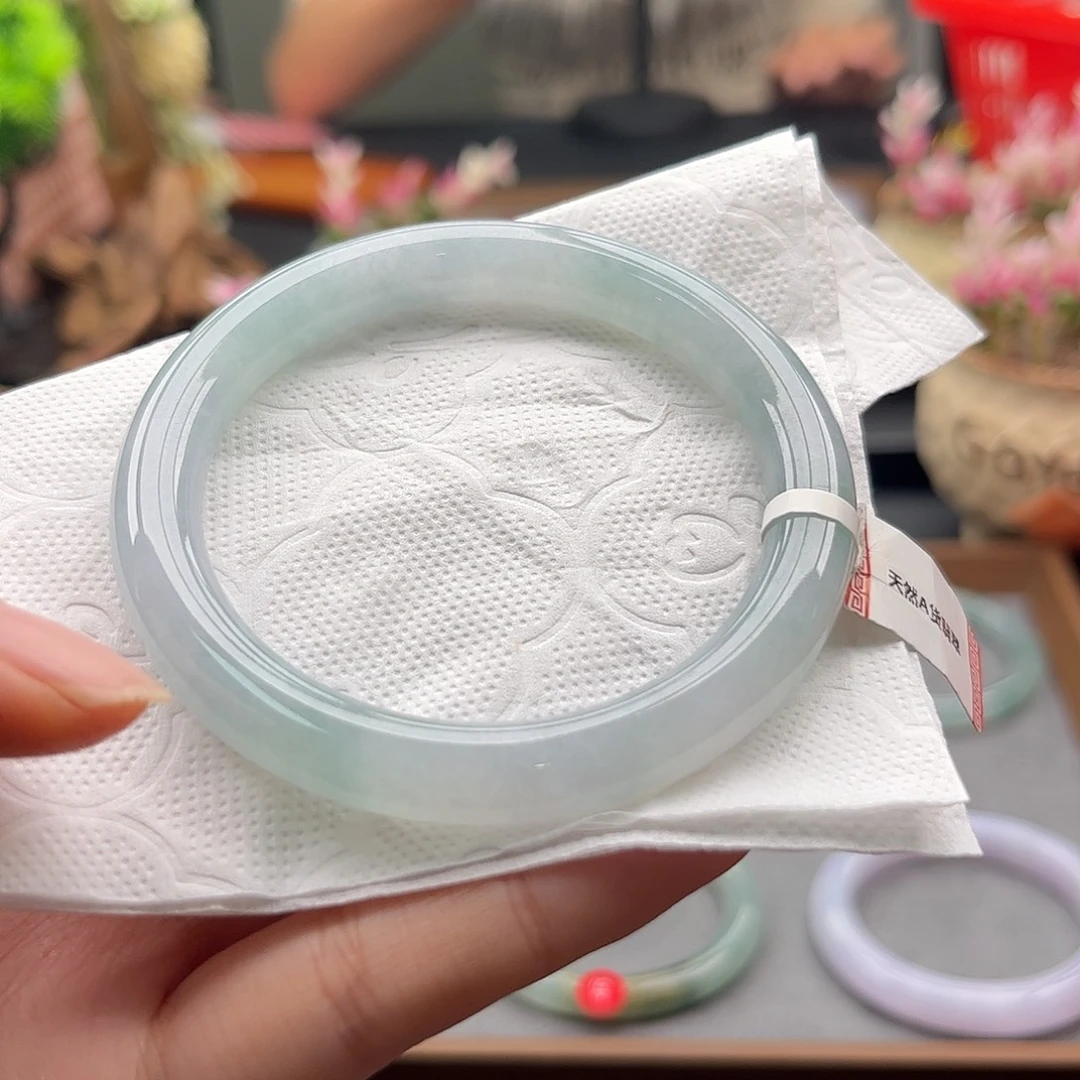 翡翠未镶嵌手镯55-57号49