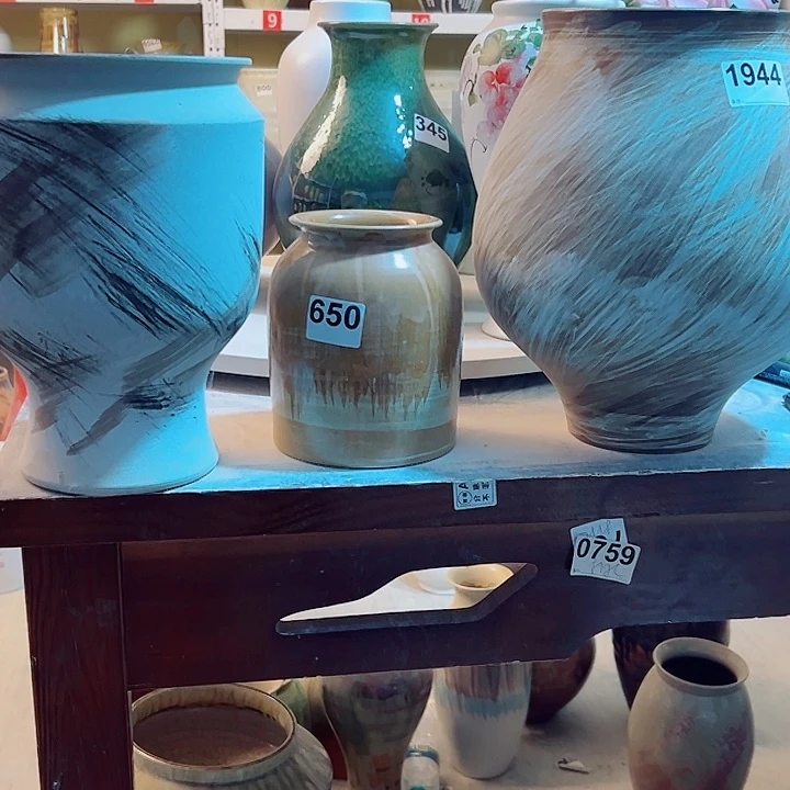 小***真陶瓷精品摆件摆件。1944。650。544