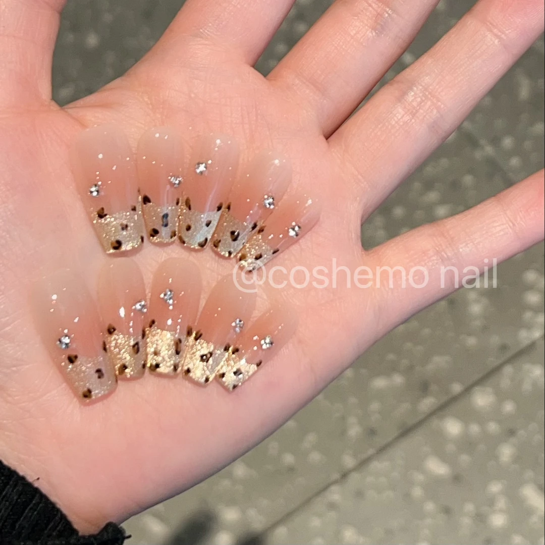 【A28】直播间孤品清仓纯手工穿戴甲专拍链接 默认微瑕no退no换