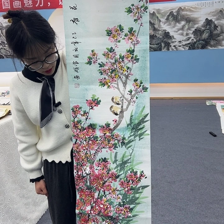 国画手绘国画作品