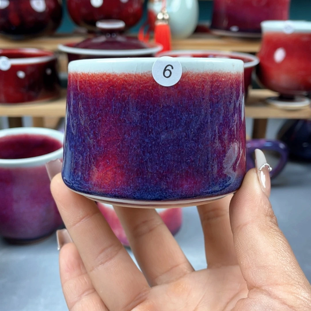 瓷片纯手工制作……微微瑕