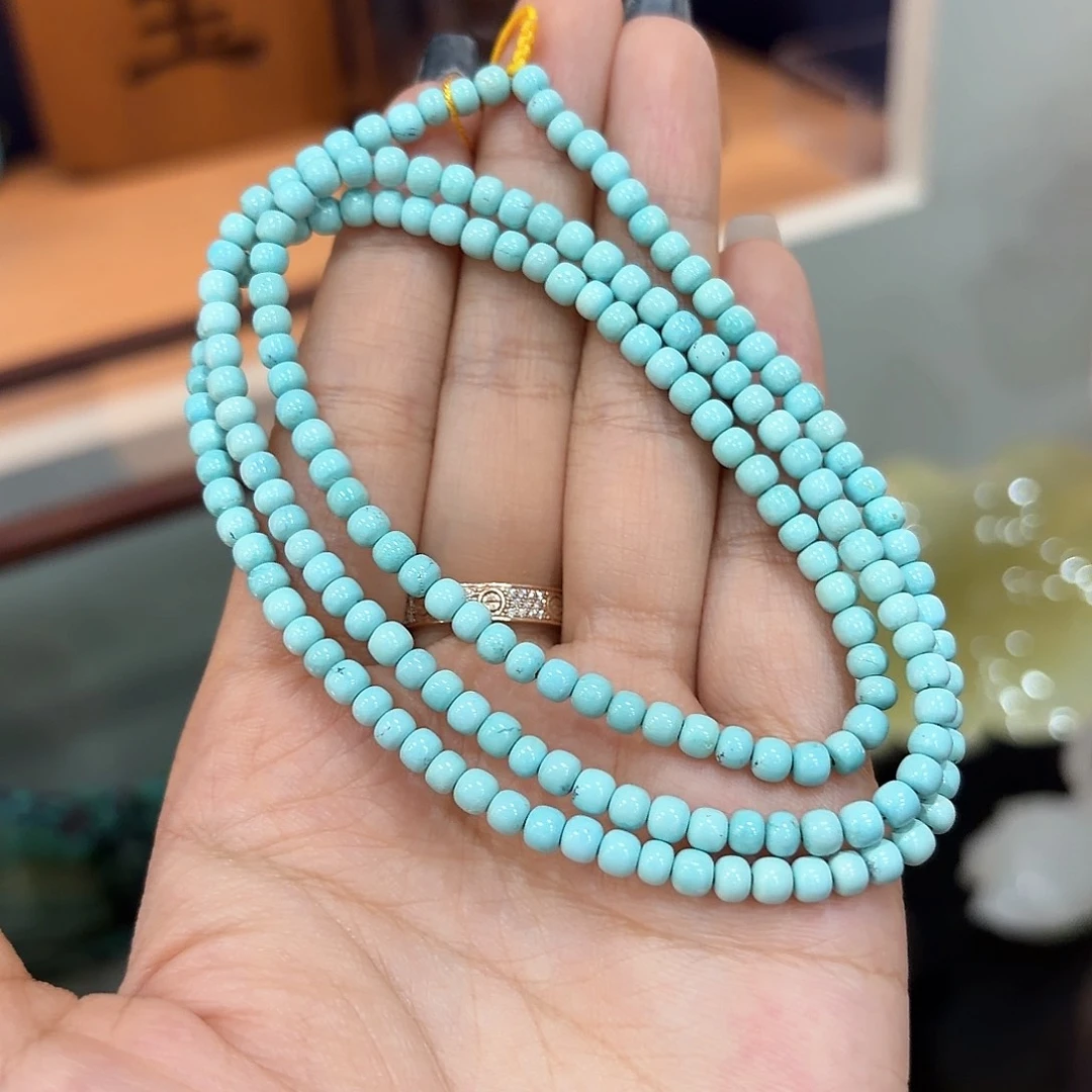 绿松石未镶嵌颈饰