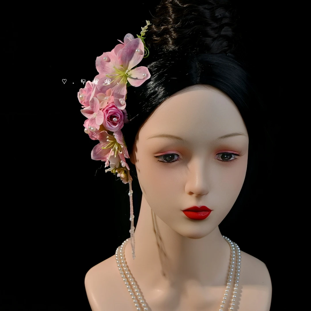 (满58包邮bu退bu换想好再拍)傣族头花发饰舞蹈头饰手工发饰配饰