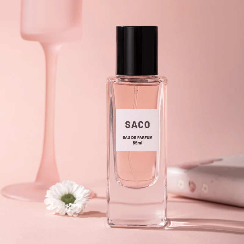 SACO【衬之衣】55ml中性持久留香经典魅力魅力温和香水粉色爸爸