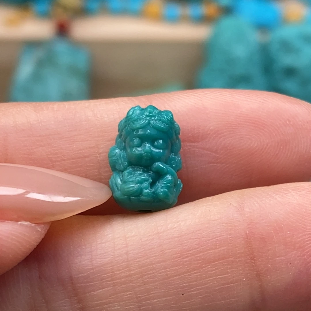 未镶嵌绿松石挂件