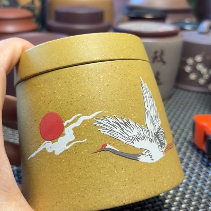 紫砂茶叶罐中高端紫砂茶叶罐