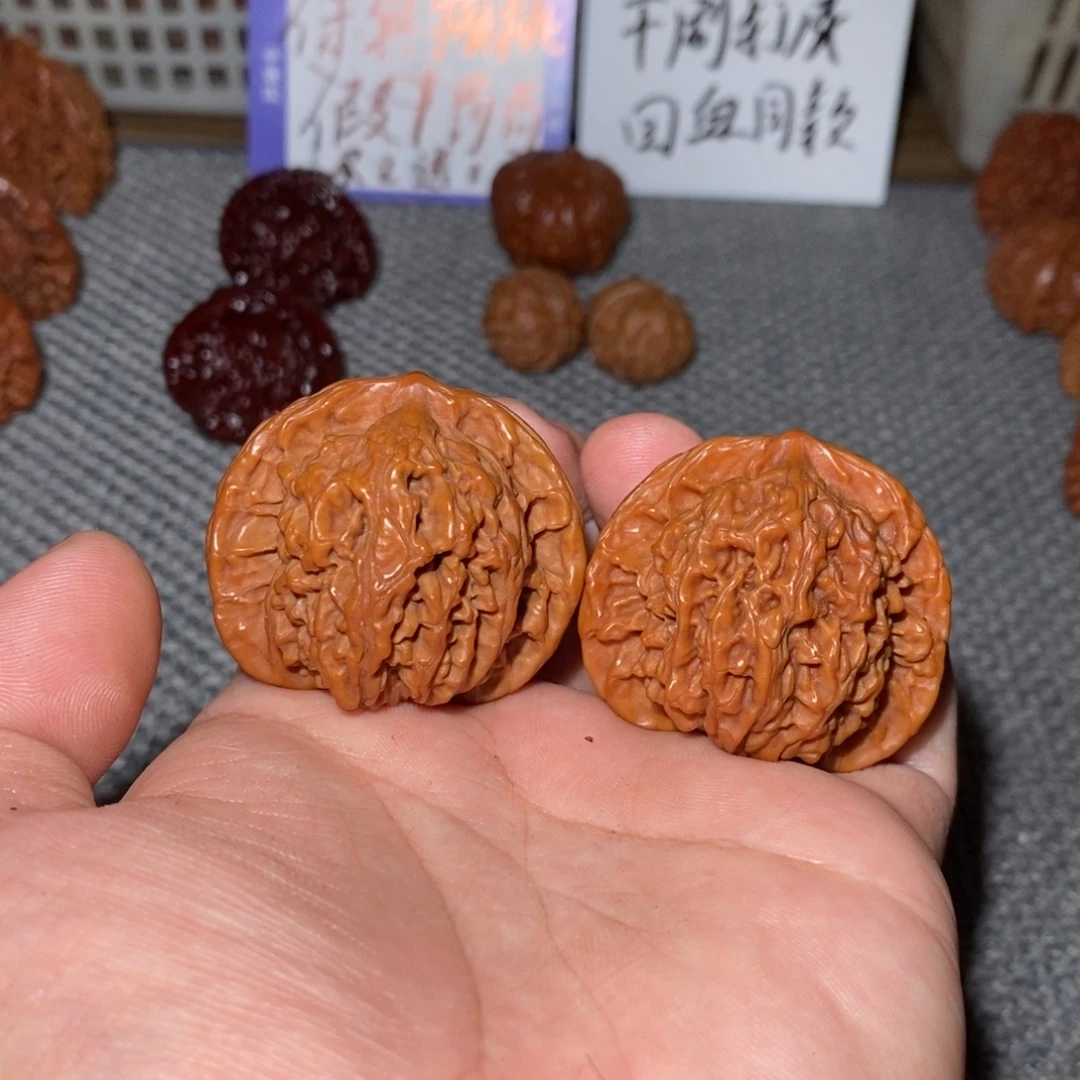 把件文玩核桃43蟠龙纹