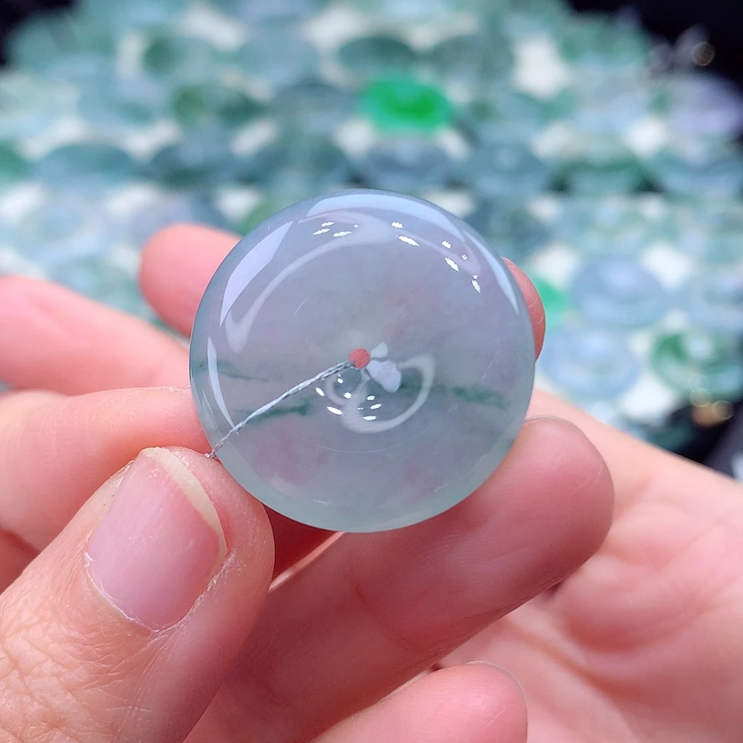 颈饰未镶嵌翡翠编号16-尺寸24.5/6