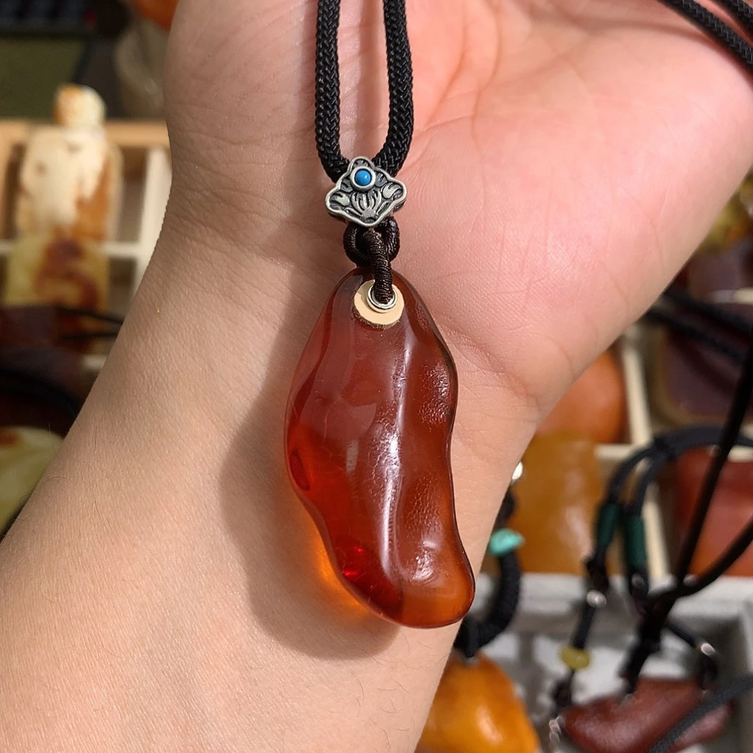 蜜蜡裸石未镶嵌你