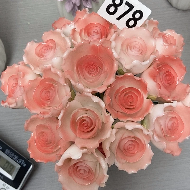 陶瓷纯手工捏花设计