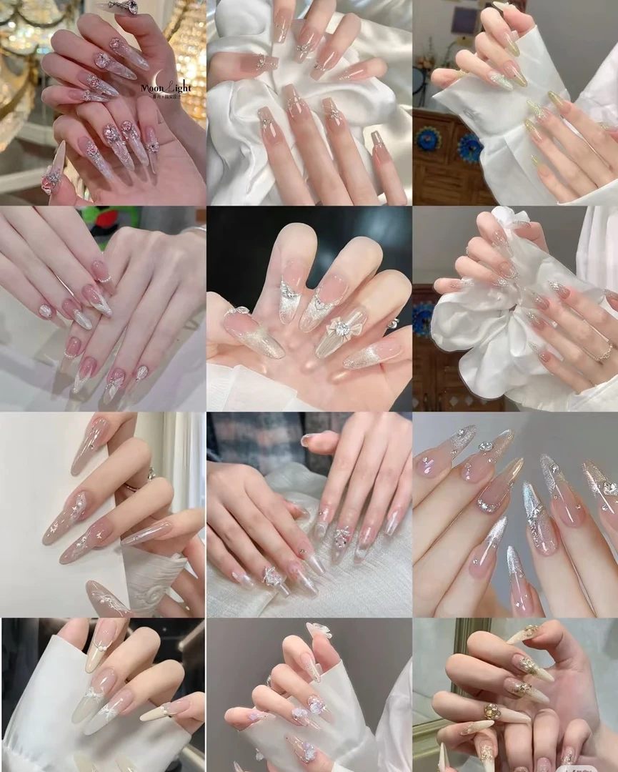 纯手工穿戴甲两单包邮D（三单送固态胶）