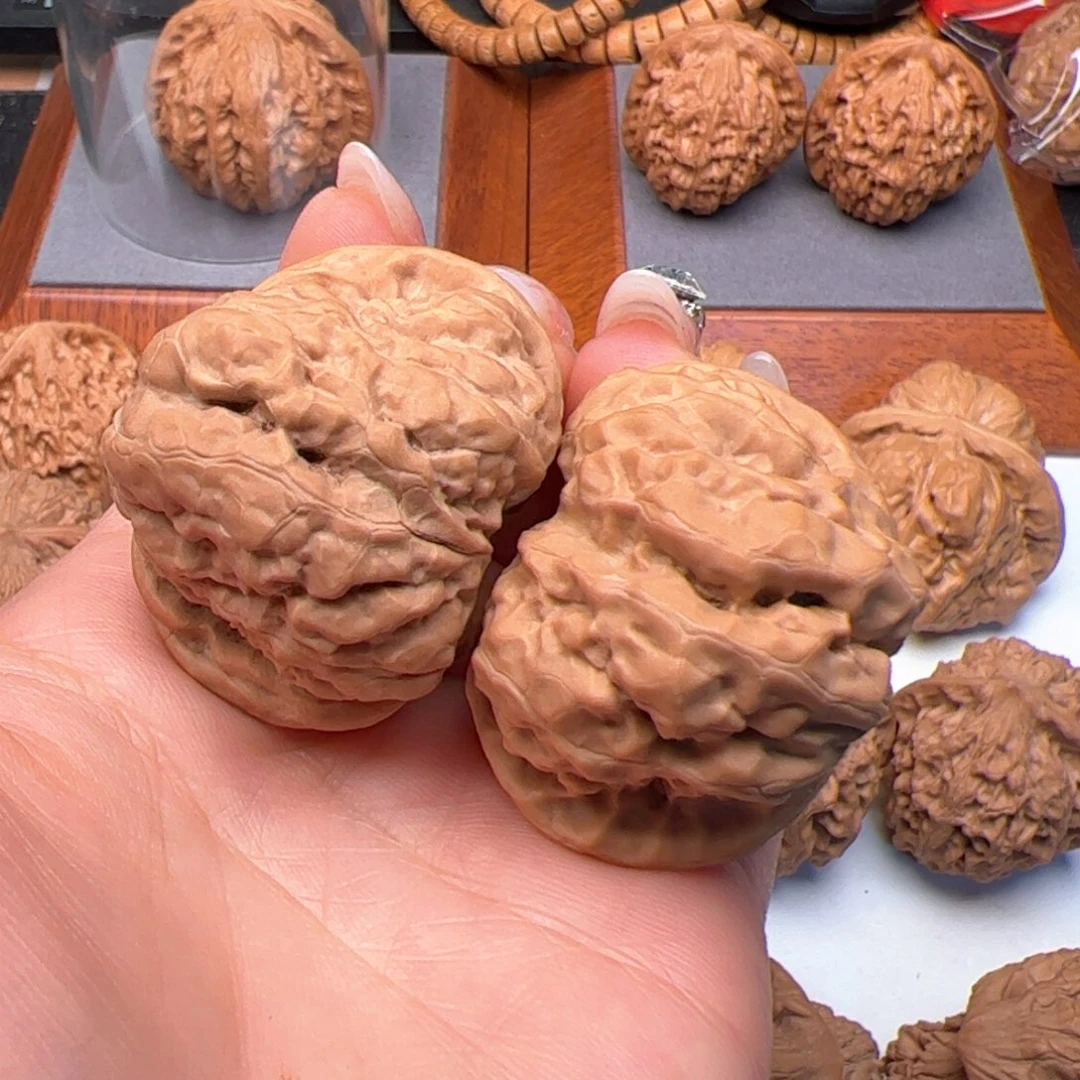 文玩核桃把件蛤蟆42丽