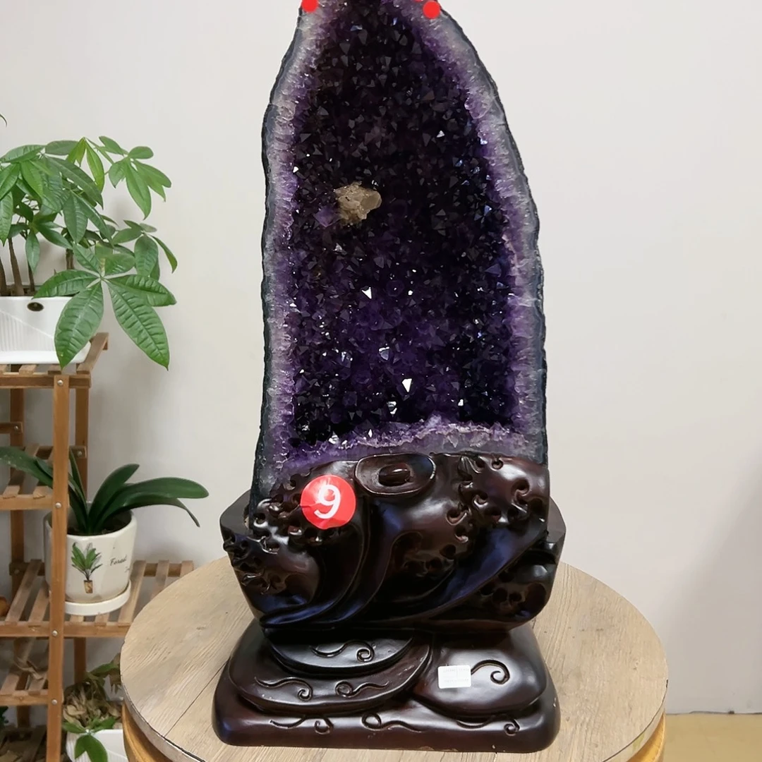 *****未镶嵌紫晶大型摆件（非配饰）晶