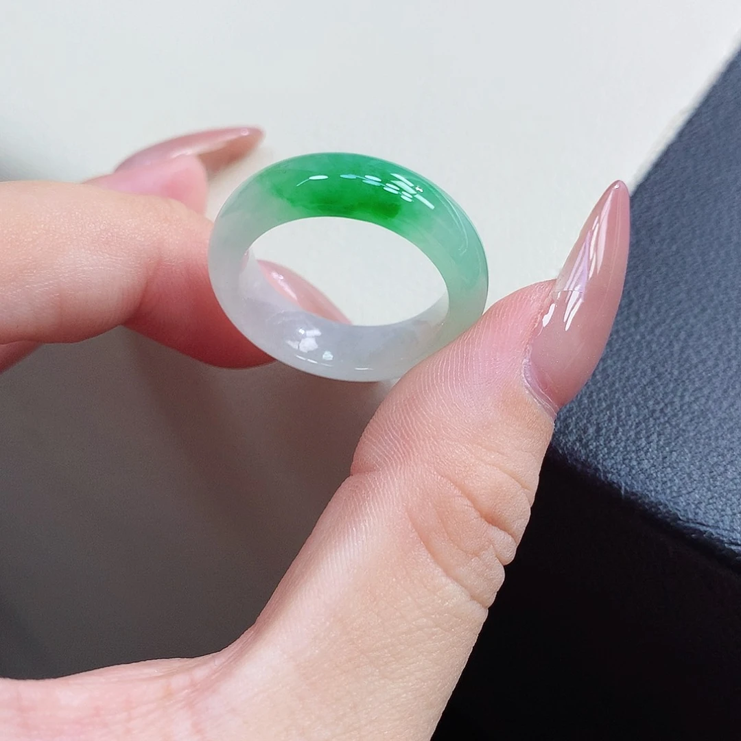 未镶嵌戒指翡翠18号