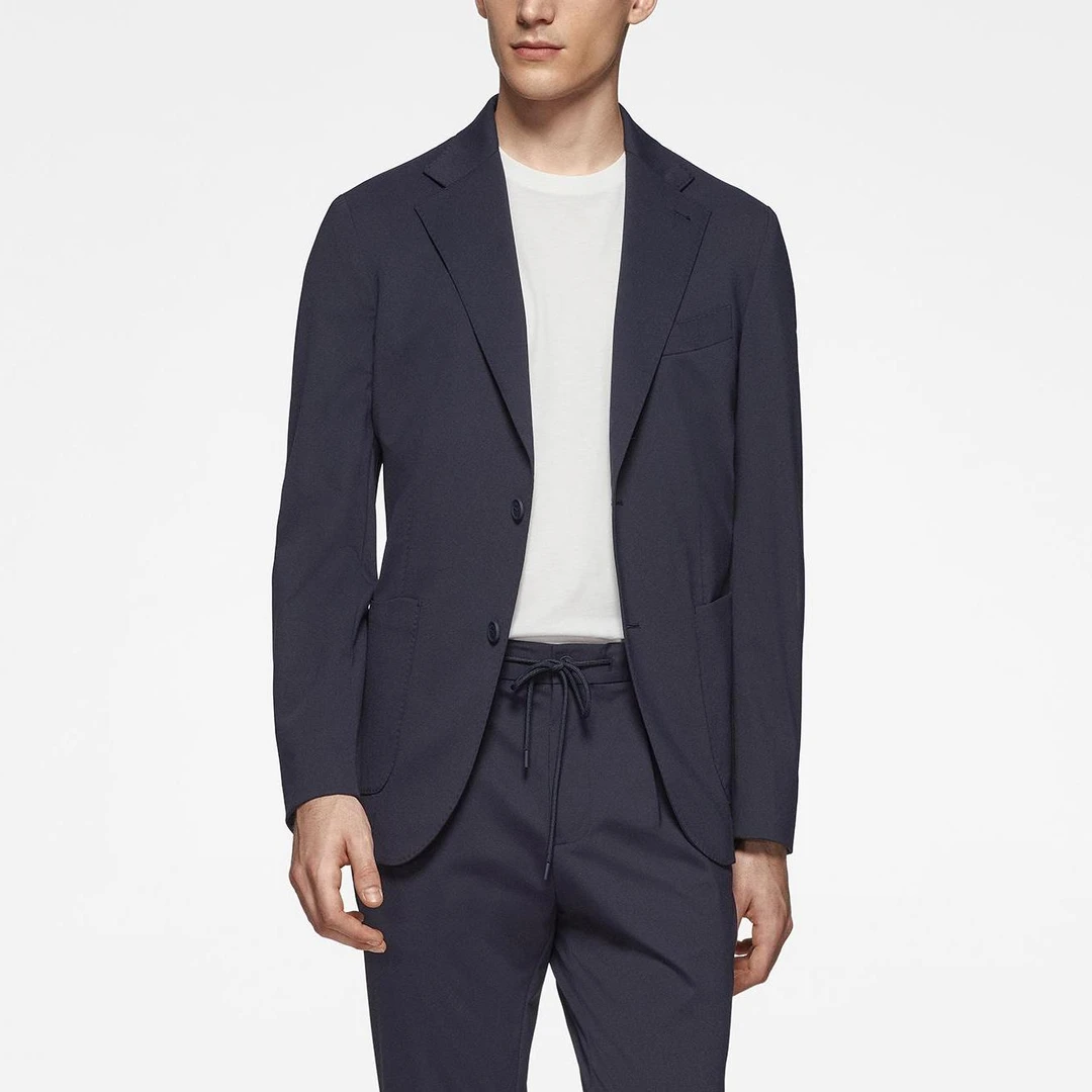 DYZ-男士春夏时尚百搭简约商旅冰丝休闲单西-意大利yuan单