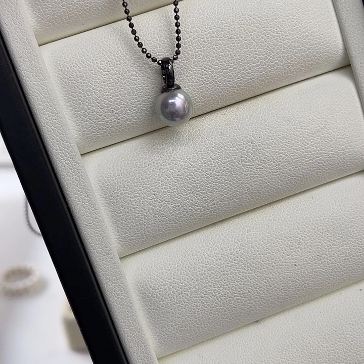 颈饰海水珍珠银S925镶嵌