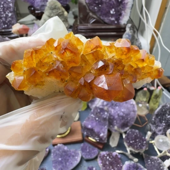 有机玻璃天然水晶家居摆件