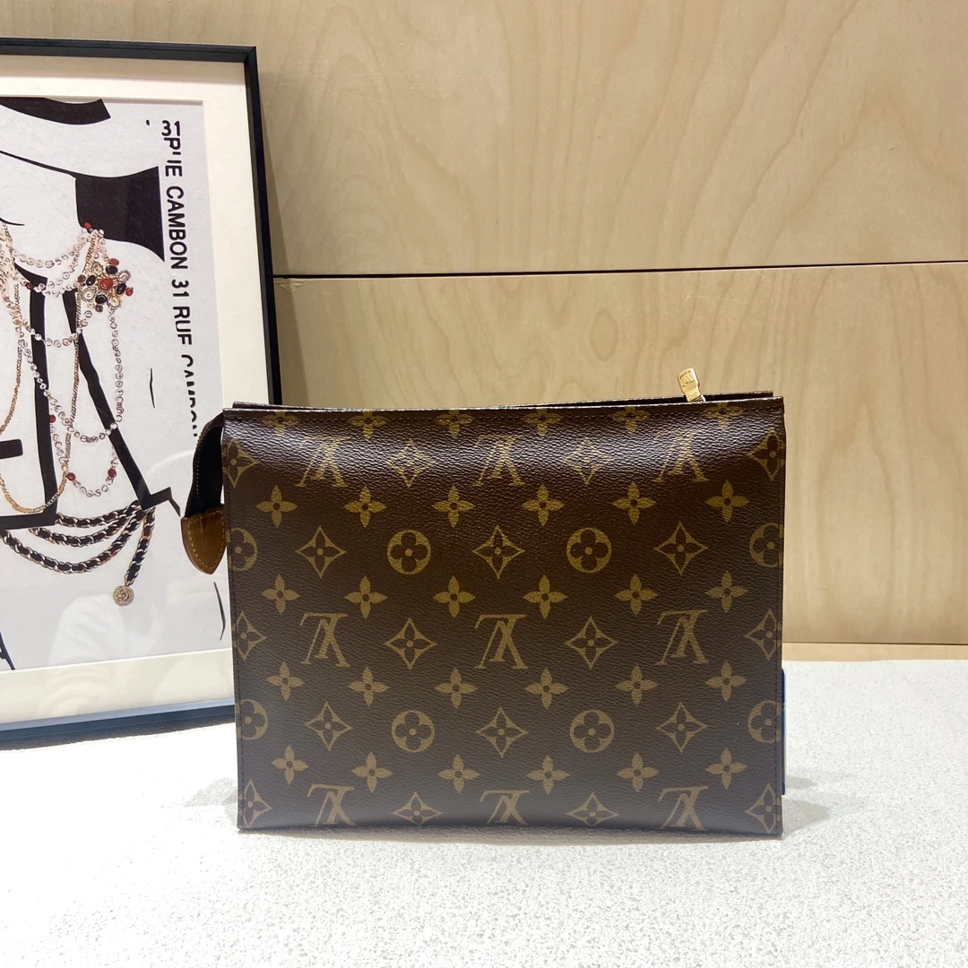 95新 LouisVuitton/路易威登 老花洗漱包FH01423