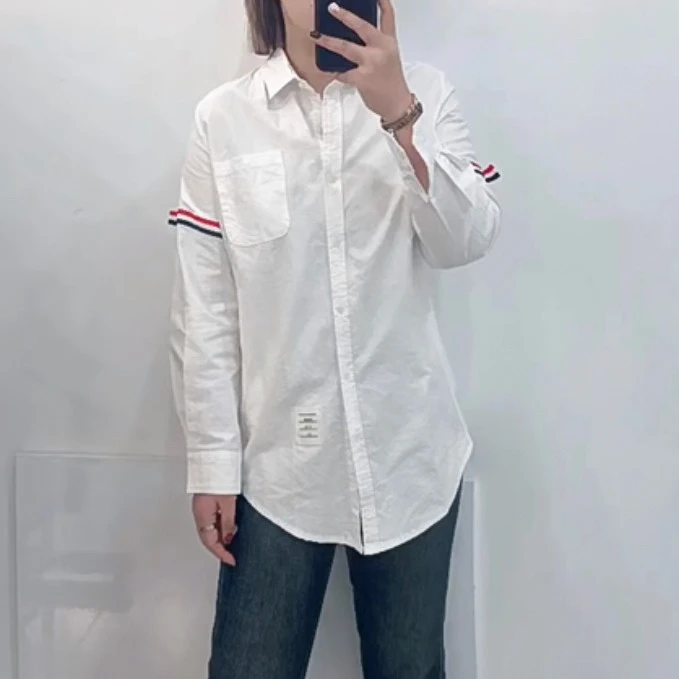 99新 THOMBROWNE 衬衫/0码/Xsps10049
