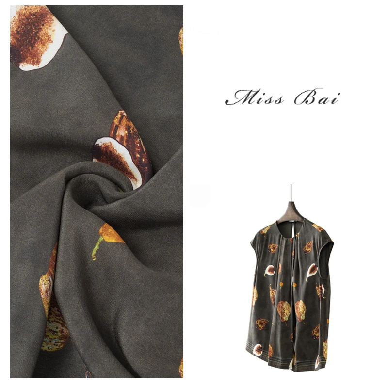 YIWEN-【无花果】沉静优雅气质桑蚕丝无袖包肩背心上衣SY8068