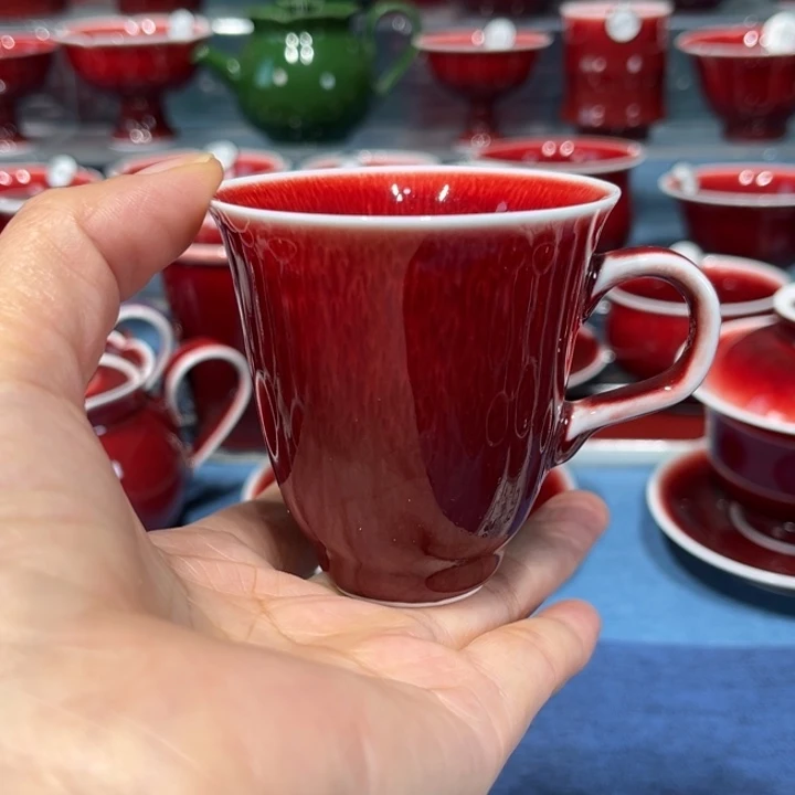 景德镇浅行窑咖啡杯