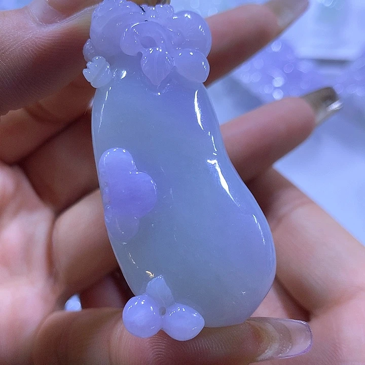 翡翠未镶嵌颈饰天然翡翠A货吊坠