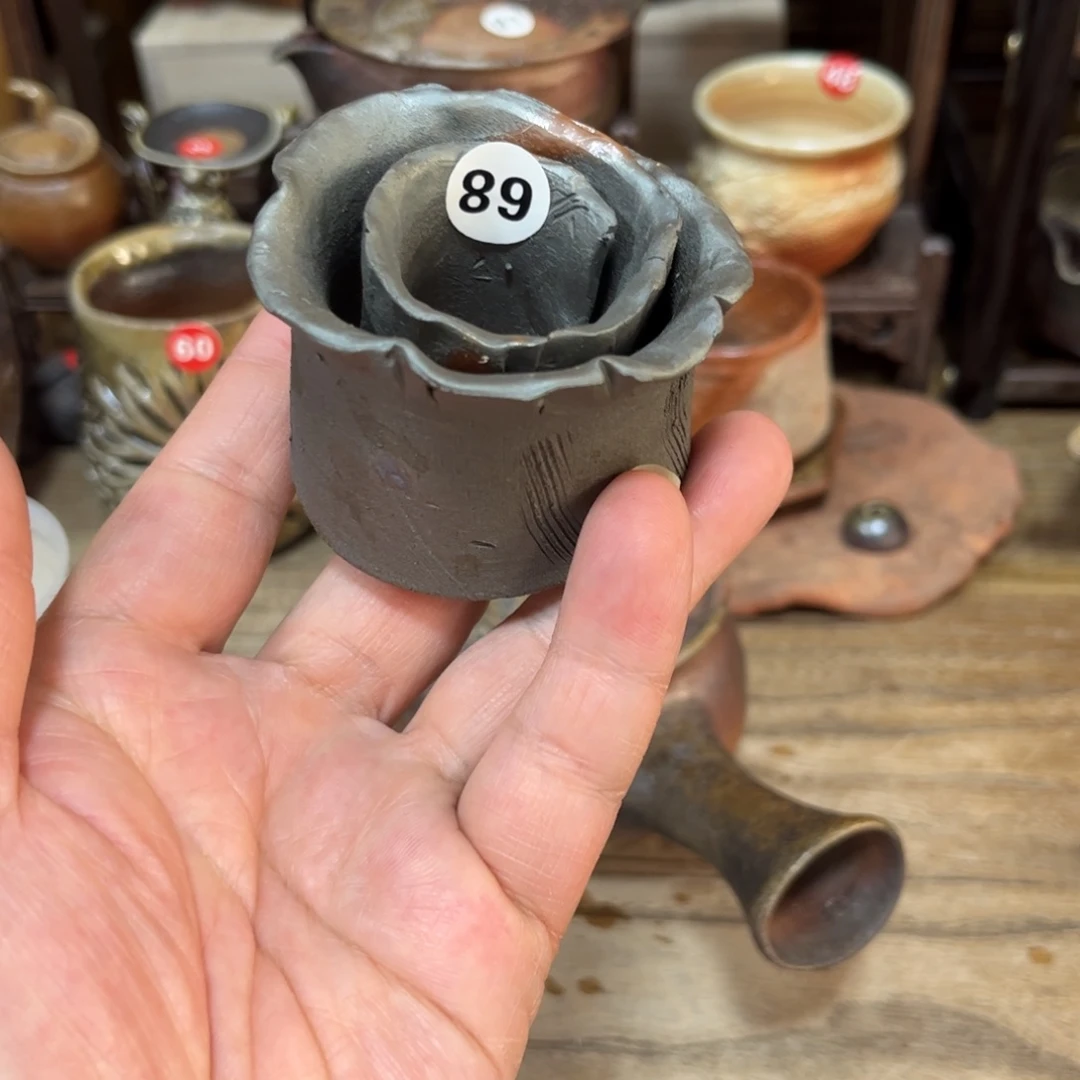 备前茶杯茶宠茶勺
