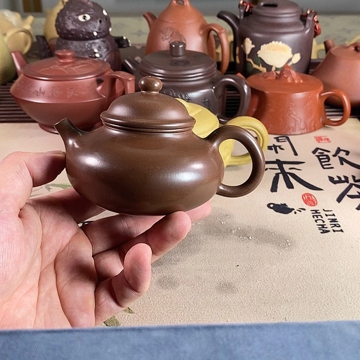 茶壶紫砂紫砂的微瑕