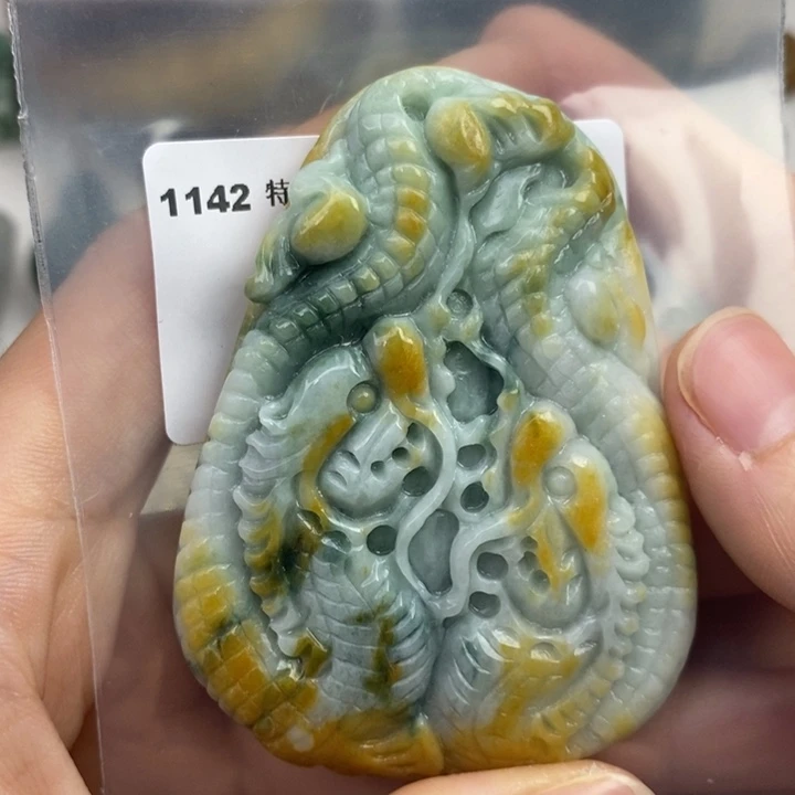 颈饰未镶嵌翡翠吊坠