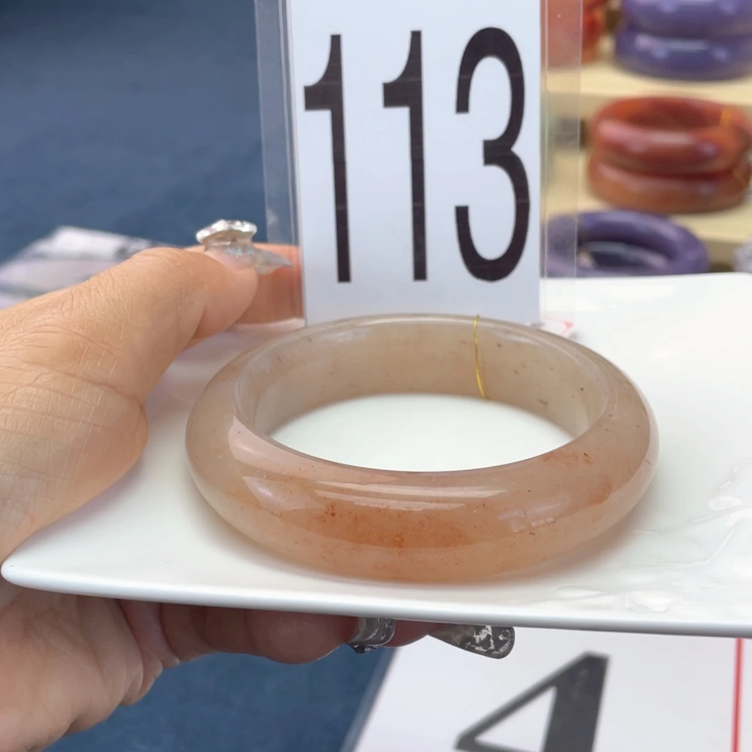 石英质玉未镶嵌手镯