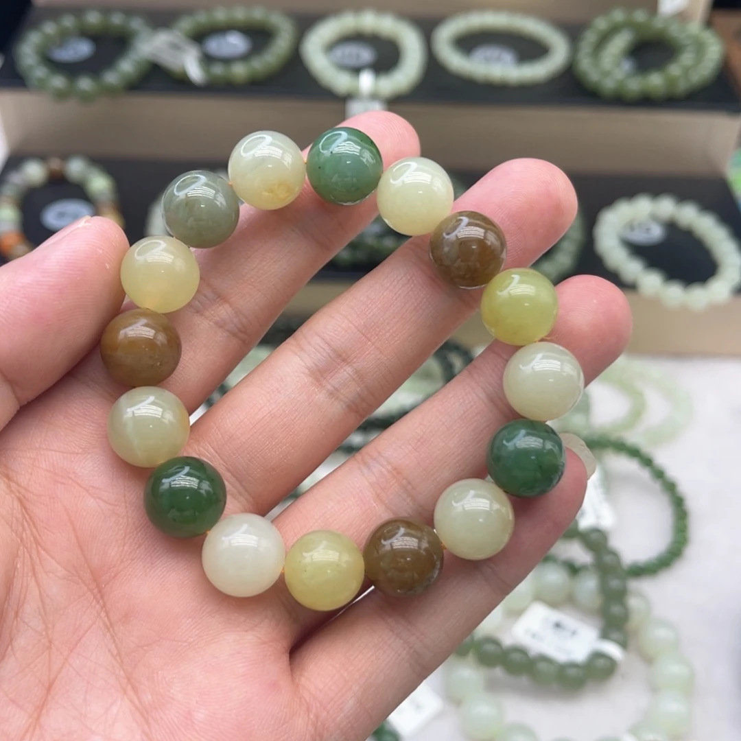 手链未镶嵌和田玉卡12多宝