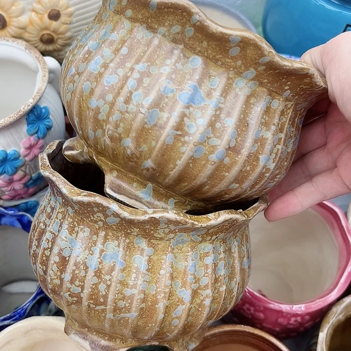 多肉绿植陶瓷花盆