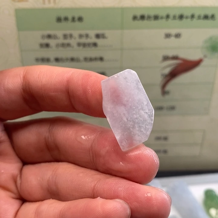 颈饰未镶嵌翡翠缅甸翡翠A货边角