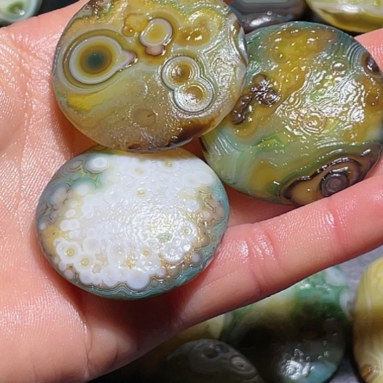 【闪购商品】玛瑙珠宝奇石未镶嵌圆*率