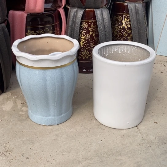 花口蓝中➕白直筒中