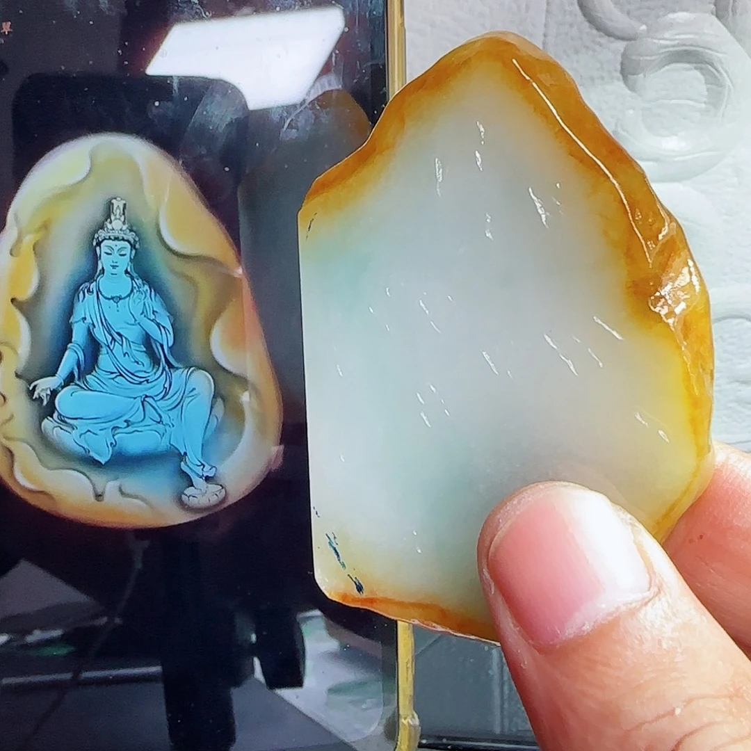 未镶嵌定制翡翠缅甸天然A货翡翠含老师工艺