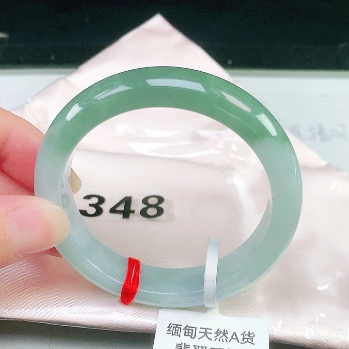 翡翠未镶嵌手镯348